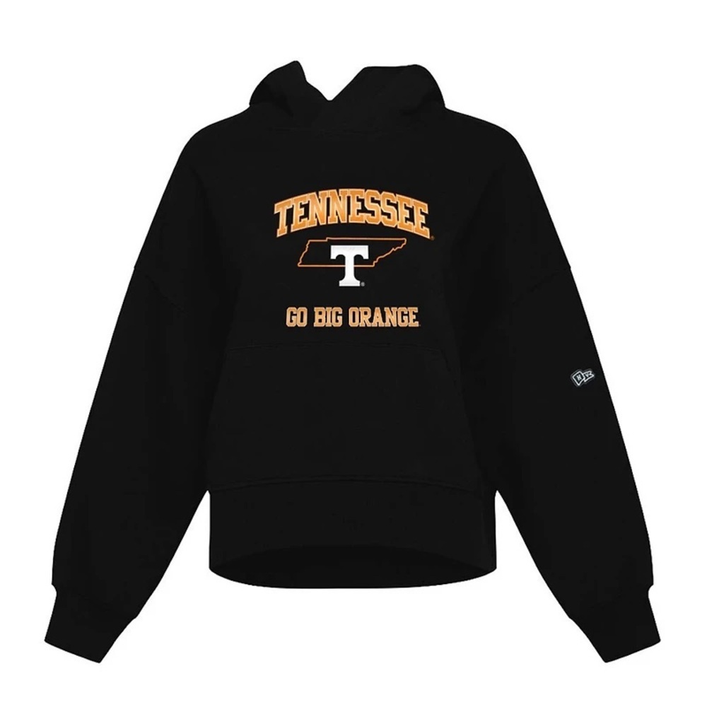 NWT Hype and Vice University of Tennessee Volunteers Cropped Weekender Hoodie